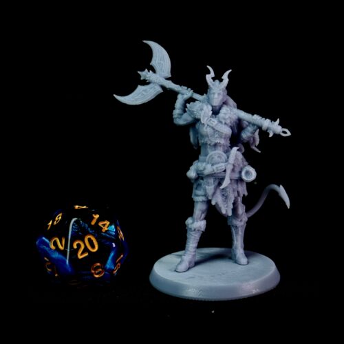 Tiefling warrior - VirrCraft - Print on Demand