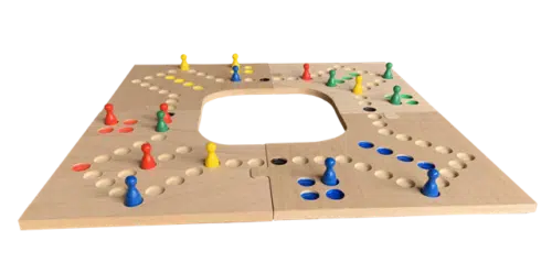 Tokkenspel Puzzel 4 spelers