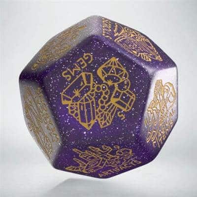 Treasure - Purple/Gold - D12 Generator Die