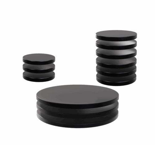 Black Bases for Miniatures