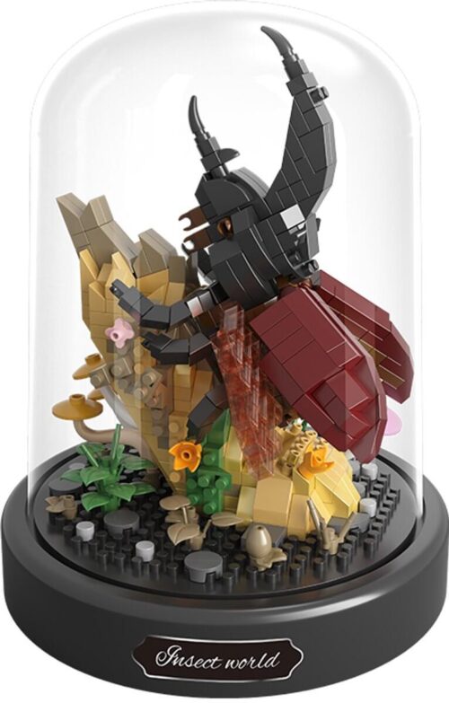 Bloemen met Neushoornkever- NanoBlocks - 569 stukjes