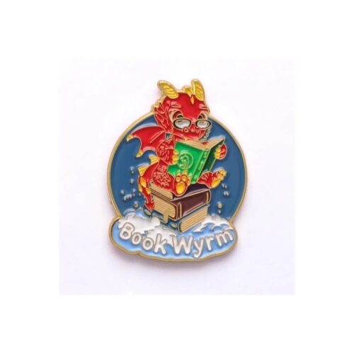 Book Wyrm - Enamel Pin