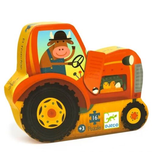 De Tractor - 16 stukken Puzzel