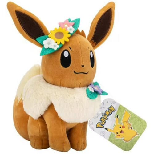Eevee with Flowers - 20cm Pokémon plush