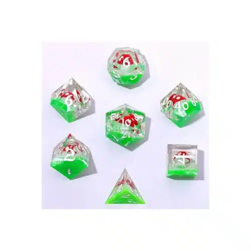 Fairy Trip - Captured Magic Sharp Dice set - 7 stuks