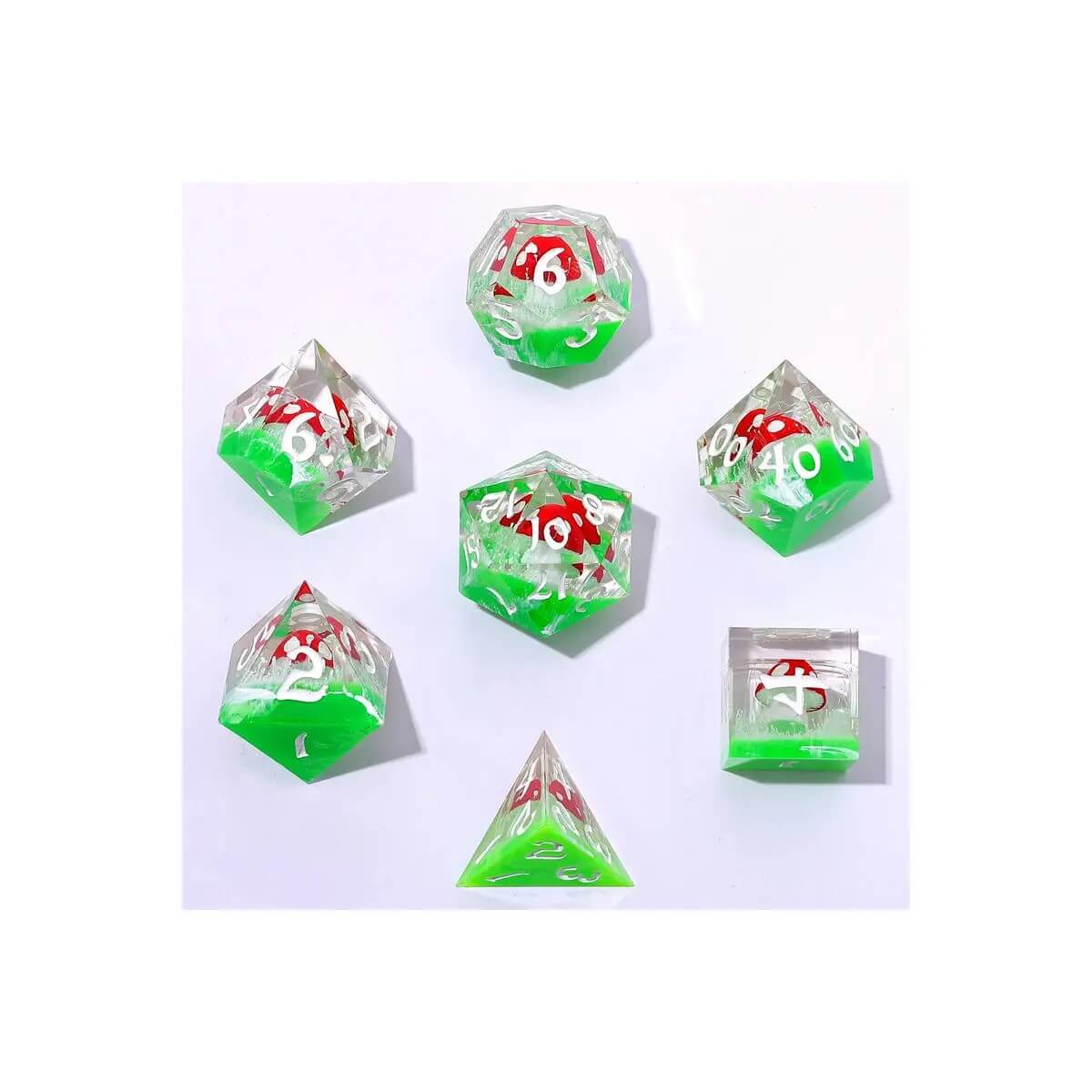Fairy Trip - Captured Magic Sharp Dice set - 7 stuks