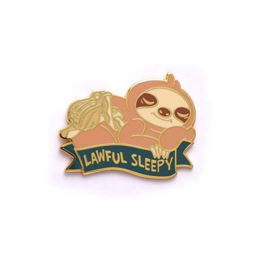 Lawful Sleepy - Enamel Pin