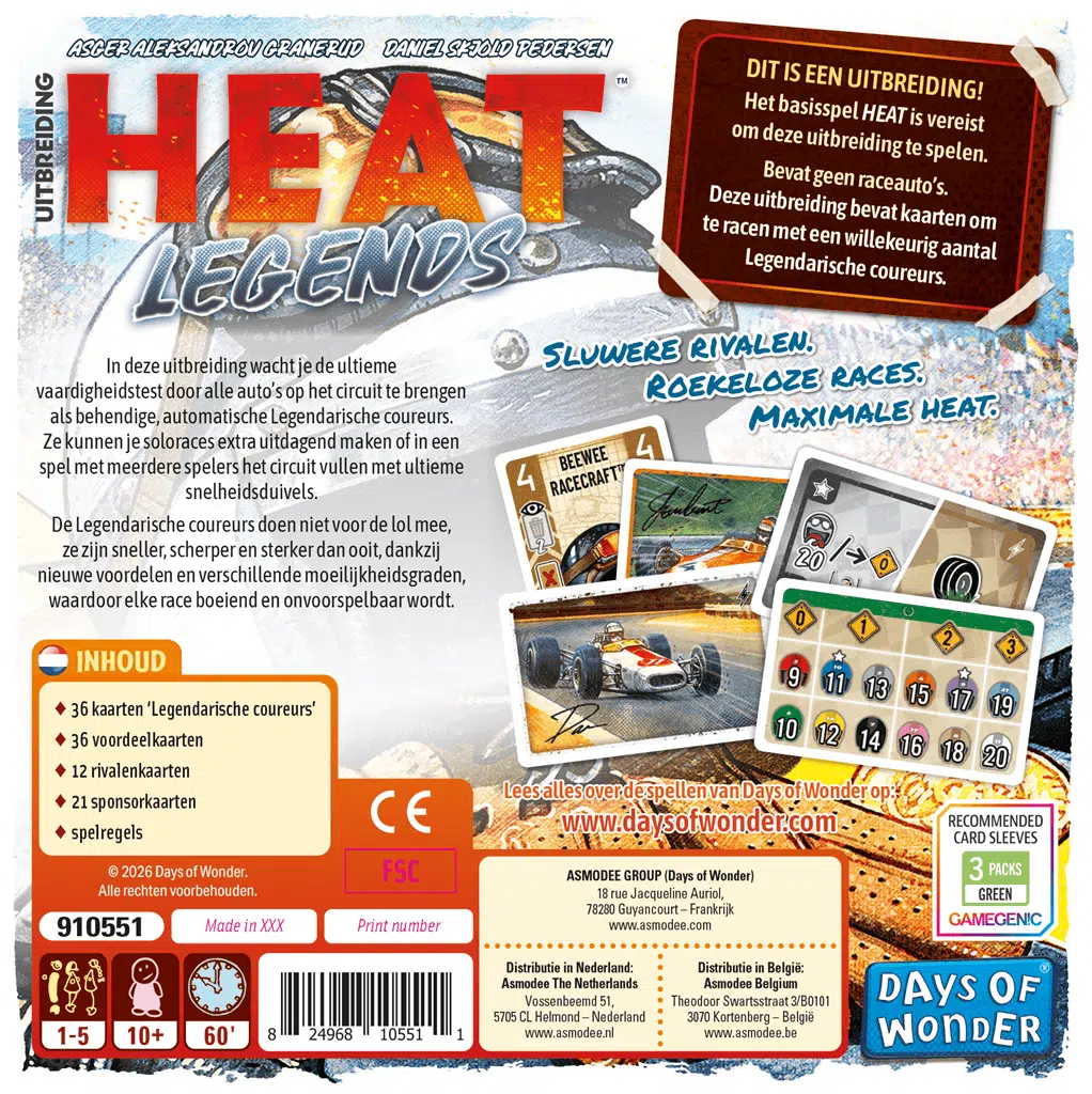 Legends - Heat Uitbreiding