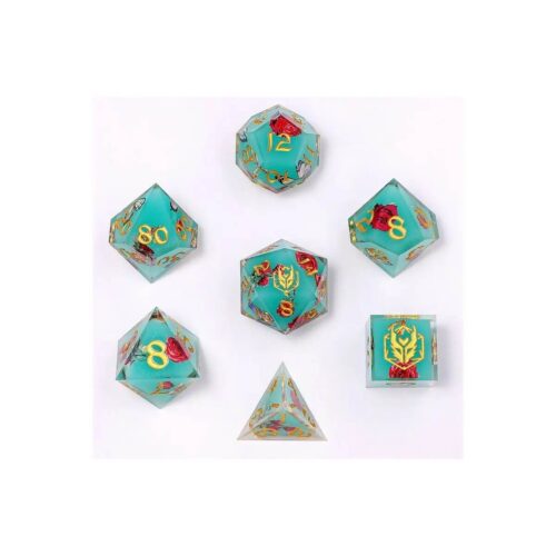Meadow Magic - Captured Magic Sharp Dice set - 7 stuks