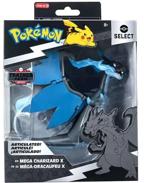 Mega Charizard X - Pokémon Trainer Team Vinyl Figure - 15 cm