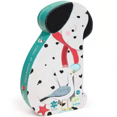 Ollie de Dalmatiër - 24 stukken Silhouette Puzzel