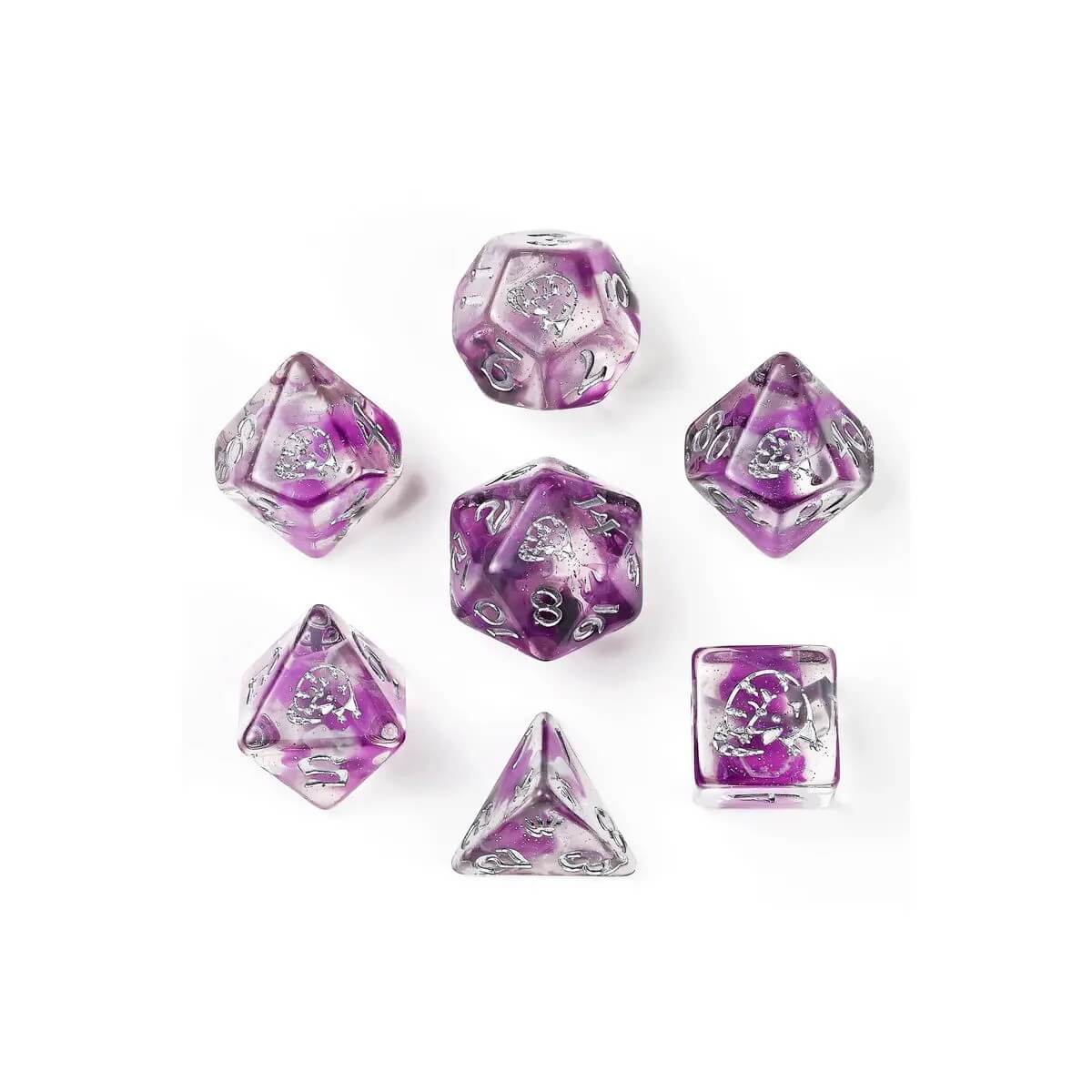 Opossum - Dice set - 7 stuks