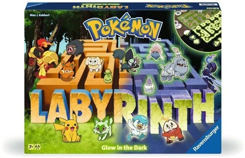 Pokémon Labyrinth Glow in the Dark