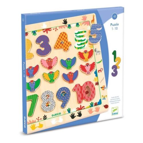 Puzzle 1-10 - 20 stukken kinderpuzzel
