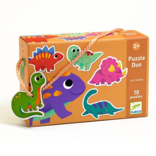 Puzzle Duo - Dinos - 12 puzzels