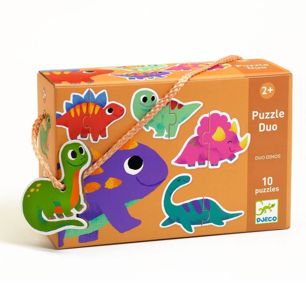 Puzzle Duo - Dinos - 12 puzzels