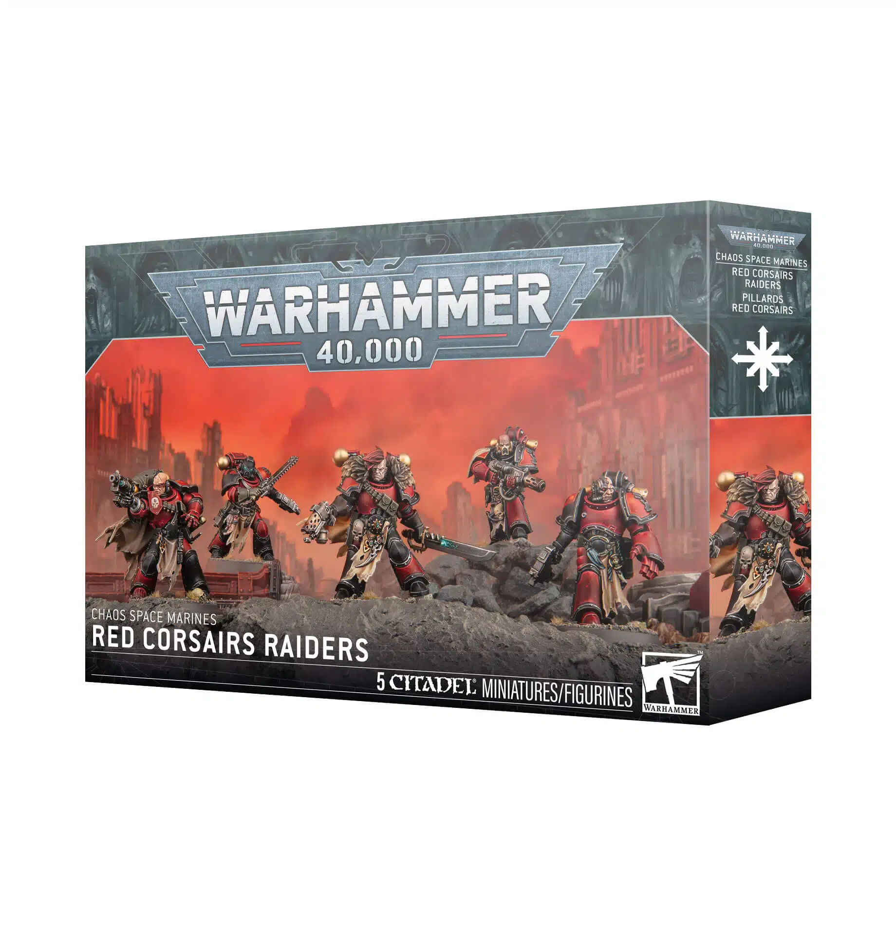 Red Corsairs Raiders - Chaos Space Marines