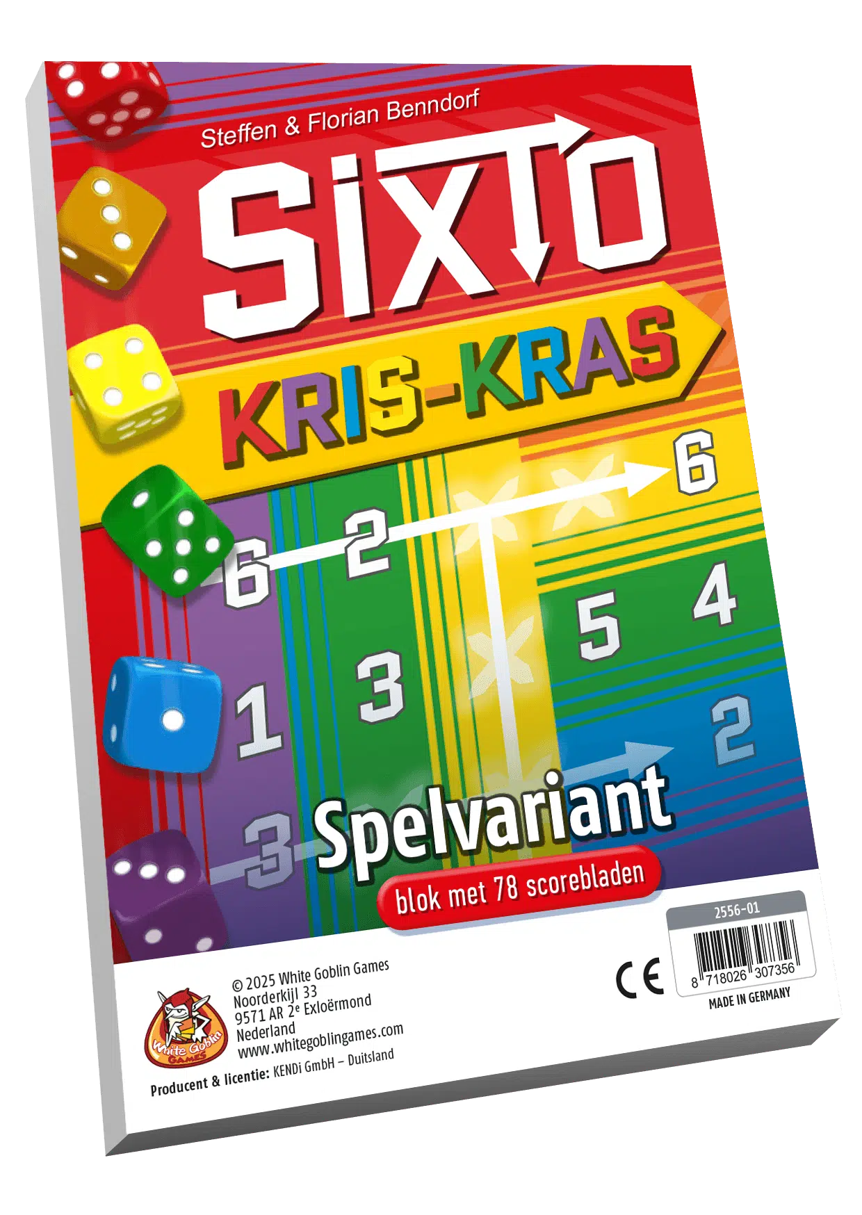Sixto Kris-Kras - Sixto Scoreblokken