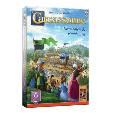 Toernooien & Emblemen - Carcassonne Uitbreiding 6