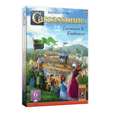 Toernooien & Emblemen - Carcassonne Uitbreiding 6
