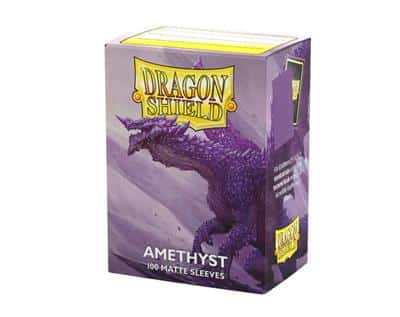 Amethyst - Matte Sleeves - 100 stuks