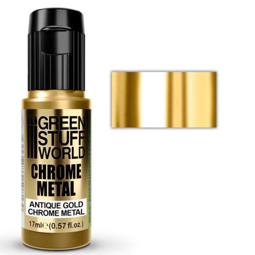Chrome Paint - Antique Gold - 17ml