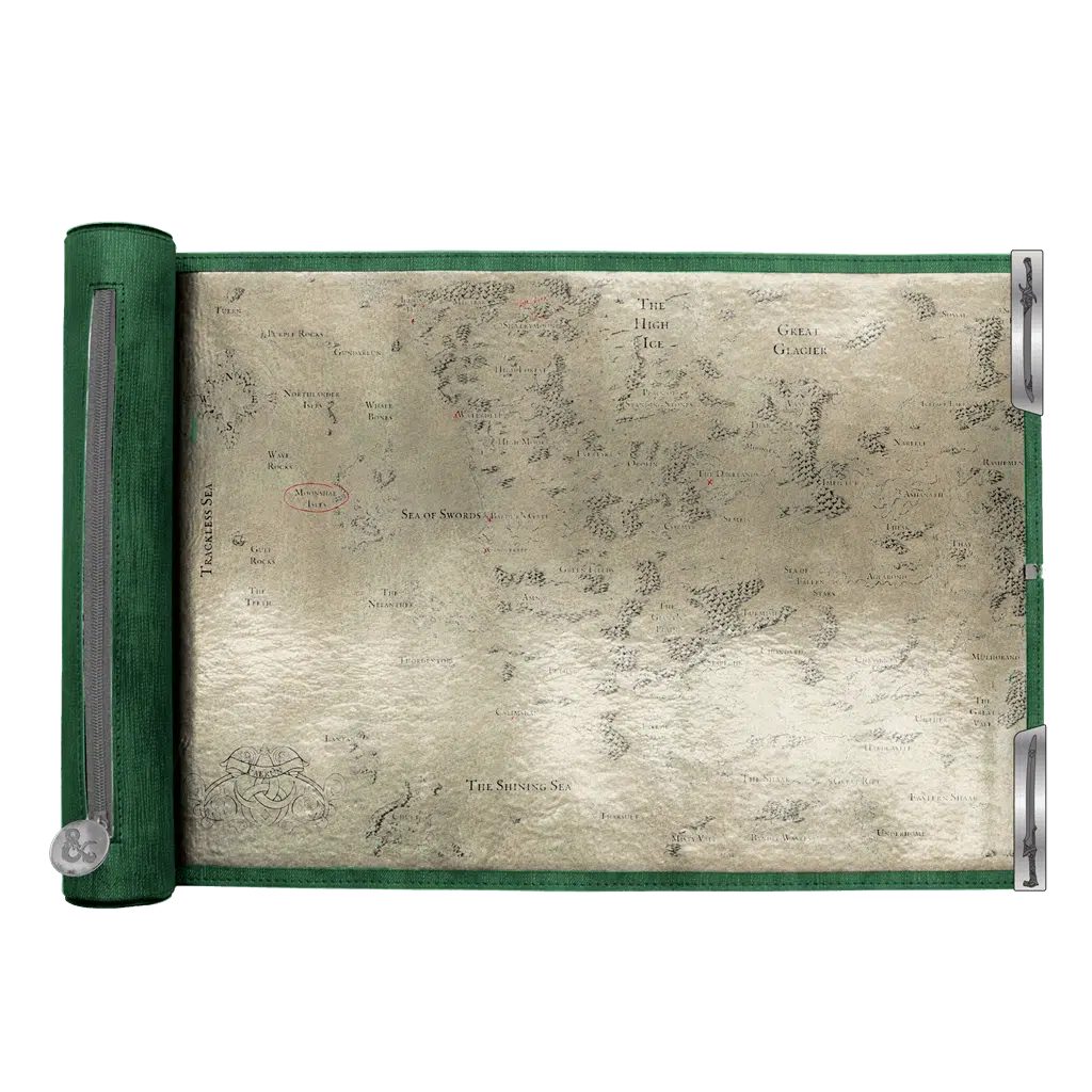 Drizzt - Premium Dice Scroll Map - D&D 5.0