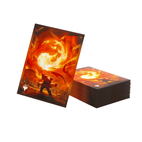 Mountain - Secrets of Strixhaven Premium Art Sleeves - 105 stuks