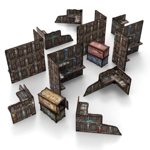 Sci-fi - Pre-Painted Foldable WTC terrain pack