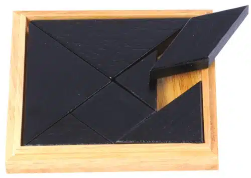 Tangram Hout - 13cm
