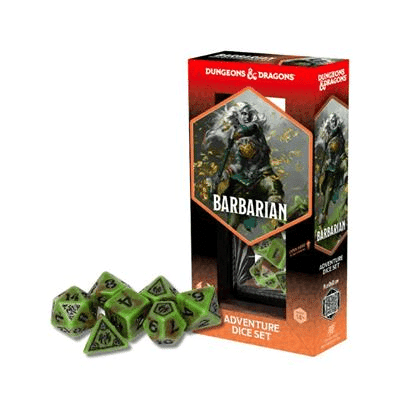 Barbarian - D&D Adventure Dice set - 14 stuks