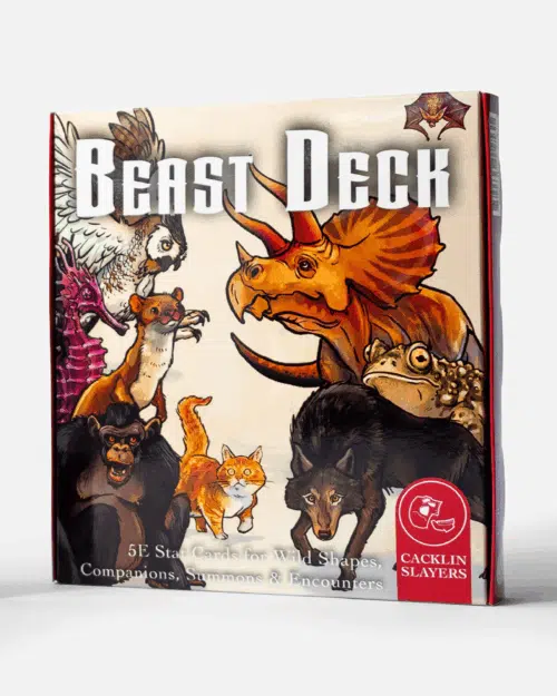 Beast Deck- 5.5e Stat Cards