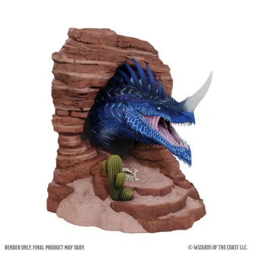 Blue Dragon - D&D Bookend