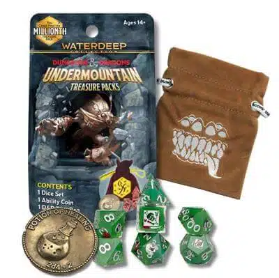 Dungeon & Dragons Undermountain Treasure Packs PDQ - Sirius Dice