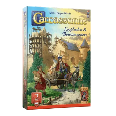 Kooplieden & Bouwmeesters - Carcassonne Uitbreiding 2
