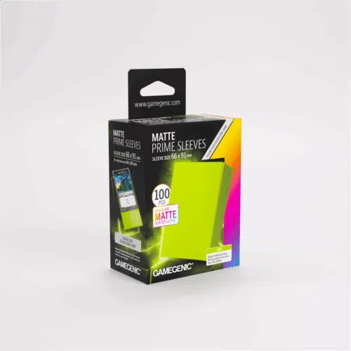 Lime - Matte Prime Sleeves - 100 stuks