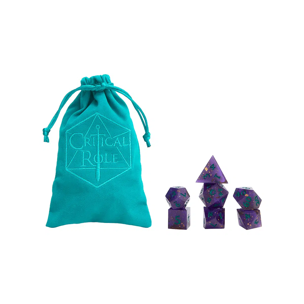Mollymauk Tealeaf - Critical Role Champion Dice Set