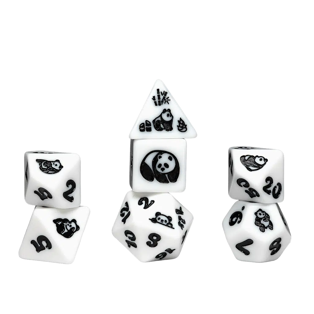 Moon Panda - Animal Dice Set