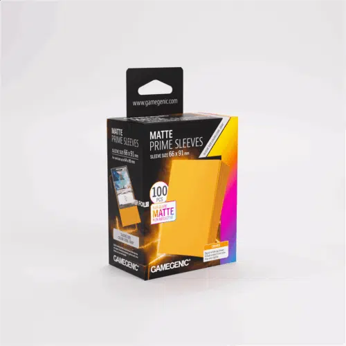 Orange - Matte Prime Sleeves - 100 stuks