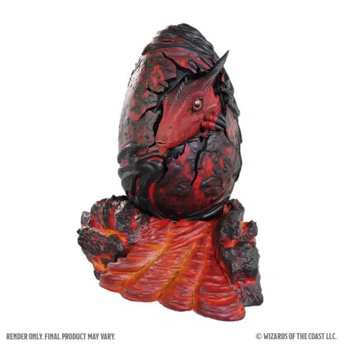 Red Dragon Egg - D&D Replicas of the Realms