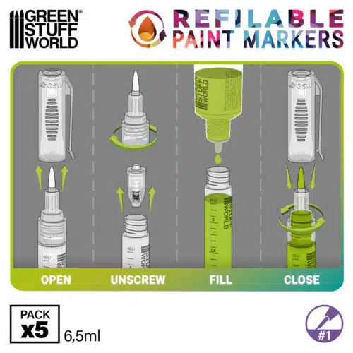 Size 1 - Refillable Paint Marker