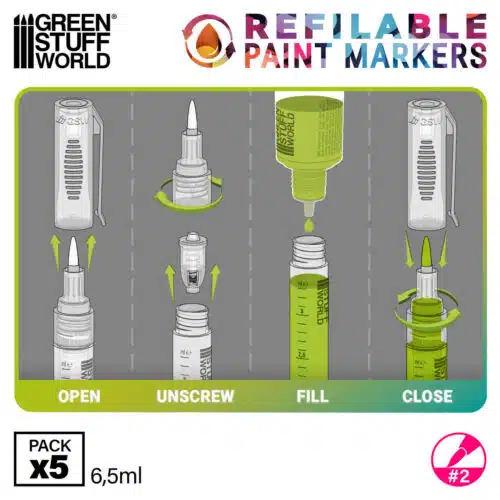 Size 2 - Refillable Paint Marker