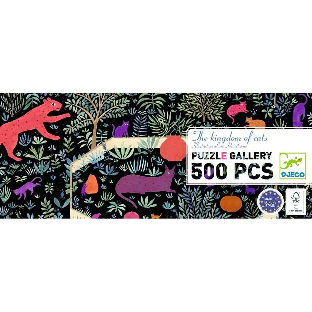 The Kingdom of Cats - 500 stukken Puzzel