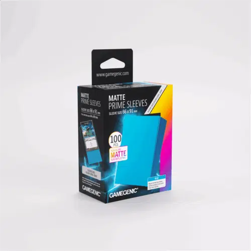 Blue - Matte Prime Sleeves - 100 stuks