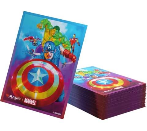 Captain America, Team Leader - Marvel's Super Heroes Premium Art Sleeves - 105 stuks
