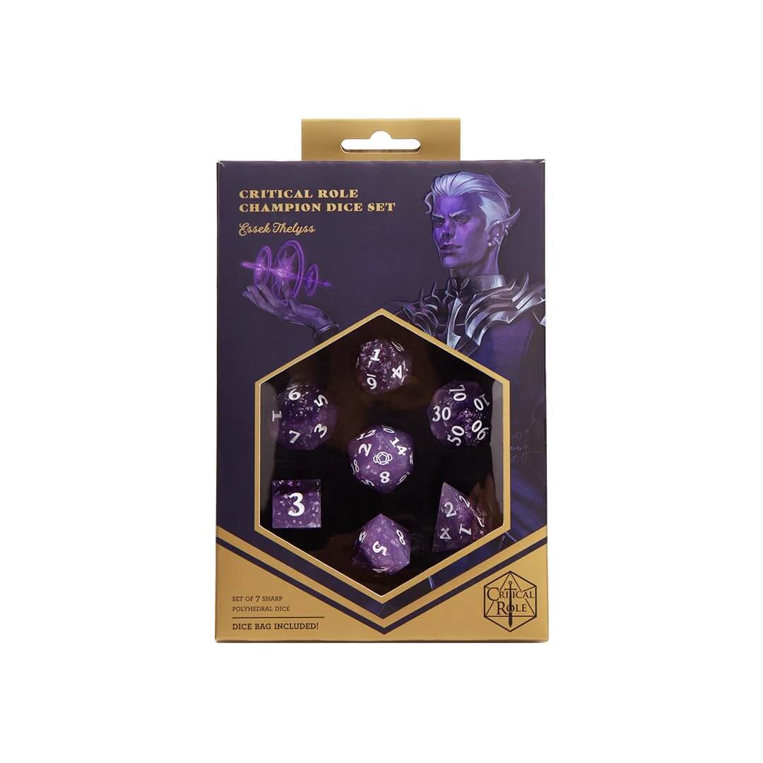 Essek Thelyss - Critical Role Champion Dice Set