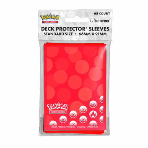 Fire Type - Pokémon Sleeves - 65 stuks