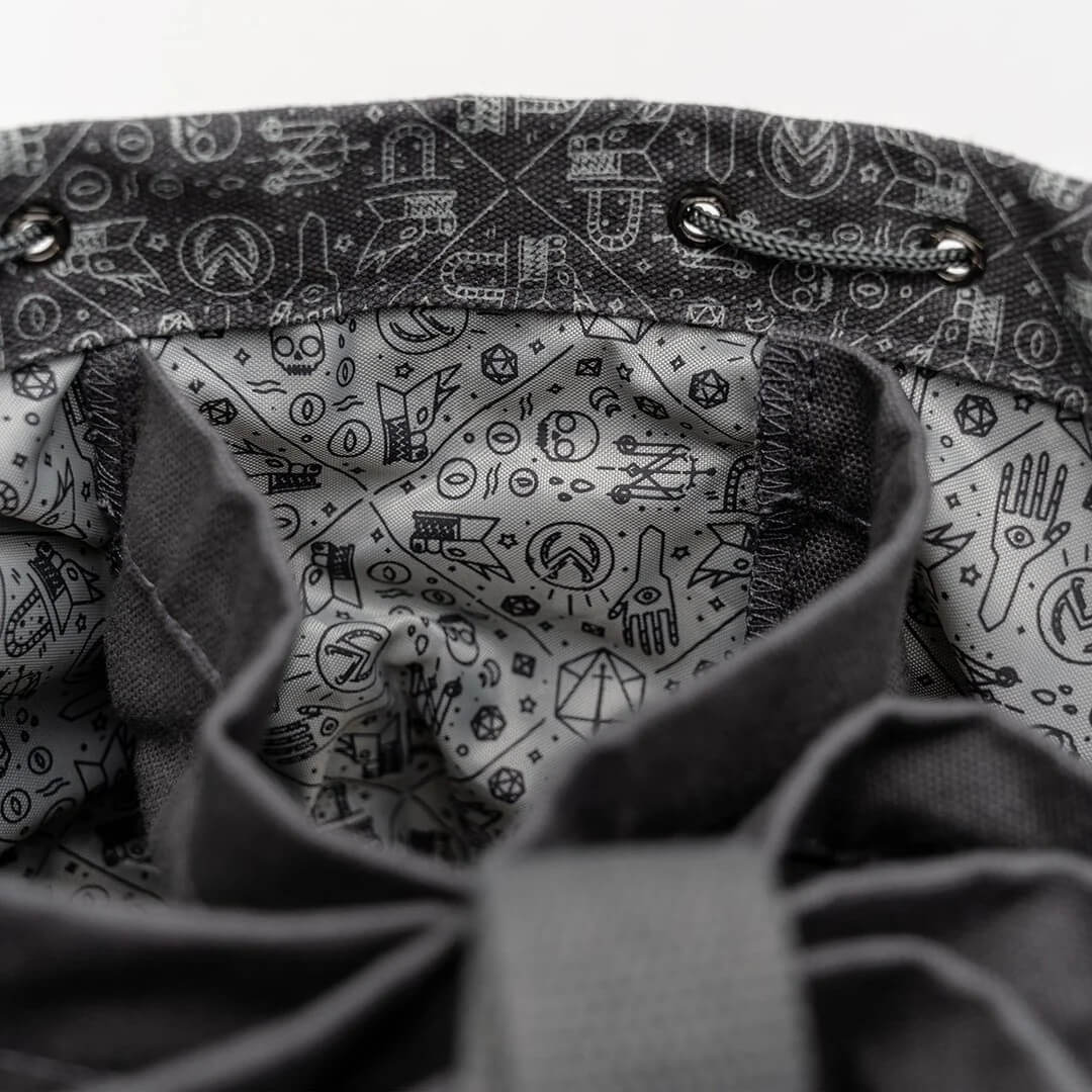 Gray - Bailey's Dice Bag of Hoarding
