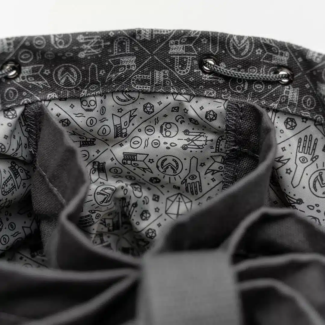 Gray - Bailey's Dice Bag of Hoarding