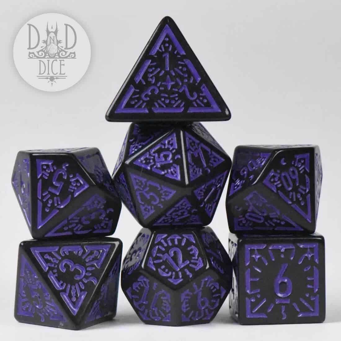 Lunar Eclipse - Dice set - 7 stuks